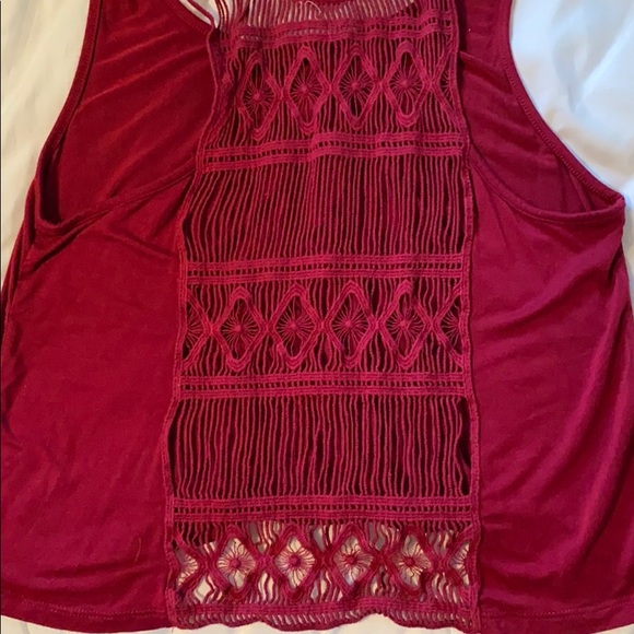 ✨2 for $15✨ Garage tank top w/ cute patterned back - Picture 2 of 2